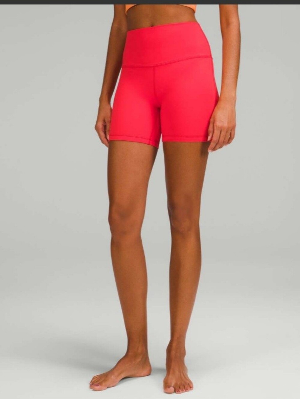 Lululemon Align High-Rise Short 6/ Love Red-Coral Size 8
